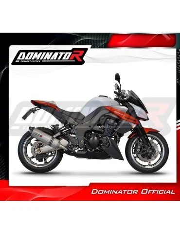Ligne d'échappement complète inox Dominator HP1 pour Kawasaki Z1000 (2017-2020)