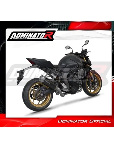 Ligne d'échappement complète inox Dominator S6 Noir pour Honda CB 1000 Hornet / SP (2025)
