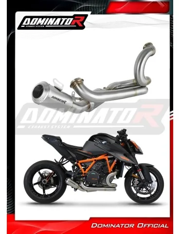 Décatalyseur inox Dominator GPS pour KTM 1290/1390 Super Duke 2020-2025