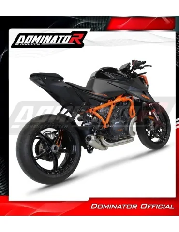 Décatalyseur inox Dominator GPS pour KTM 1290/1390 Super Duke 2020-2025