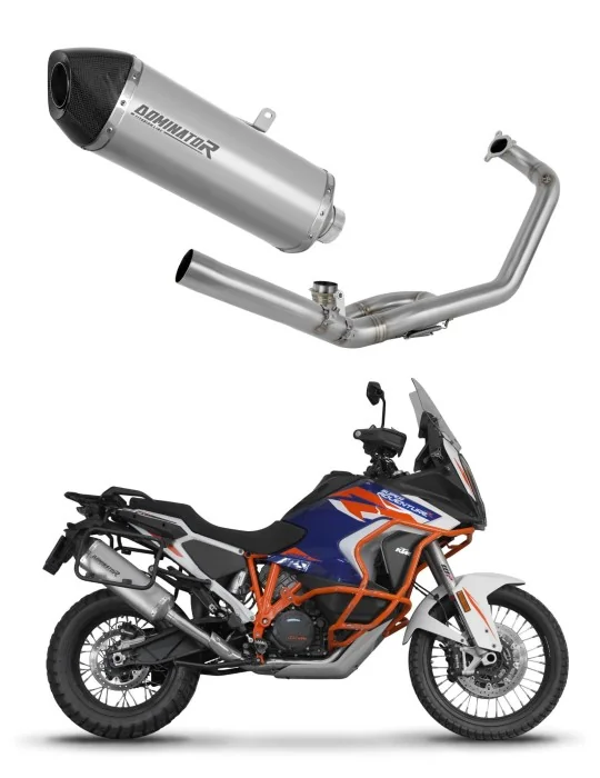 Ligne d'échappement complète Dominator HP7 Titane pour KTM 1290 Super Adventure 2021-2024, vue 1