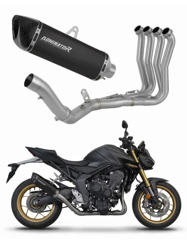 Ligne d'échappement complète inox Dominator HP6 Noir pour Honda CB 1000 Hornet / SP (2025)