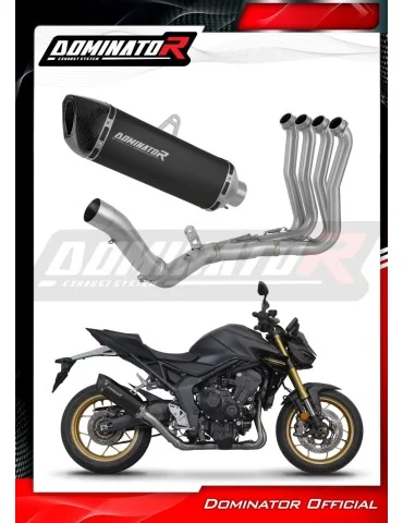 Ligne d'échappement complète inox Dominator HP6 Noir pour Honda CB 1000 Hornet / SP (2025)