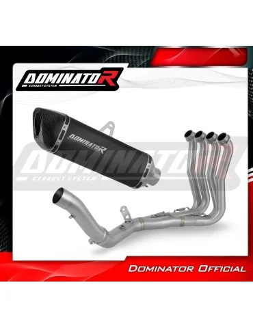 Ligne d'échappement complète inox Dominator HP6 Noir pour Honda CB 1000 Hornet / SP (2025)