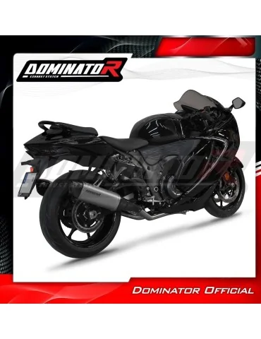 Ligne d'échappement complète Dominator HP6 Titane pour Suzuki GSX 1300 R Hayabusa (2021-2024)