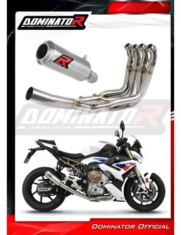 Ligne d'échappement complète inox Dominator GP pour BMW M1000R (2022-2026)