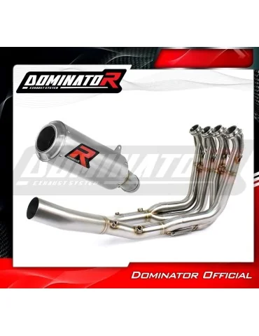 Ligne d'échappement complète inox Dominator GP pour BMW M1000RR (2020-2024)