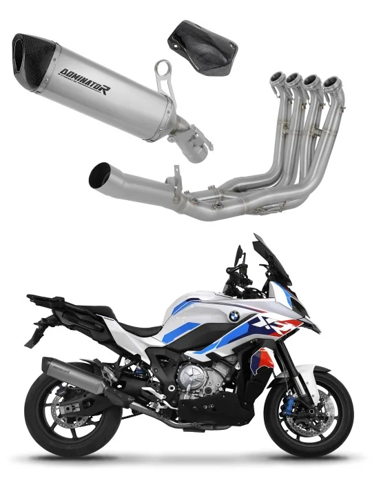 Ligne d'échappement complète Dominator HP6 Titane pour BMW S1000XR 2020-2026, vue 1