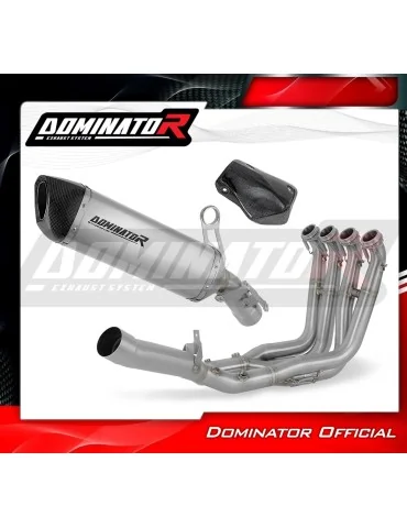 Ligne d'échappement complète Dominator HP6 Titane pour BMW S1000XR (2020-2026)
