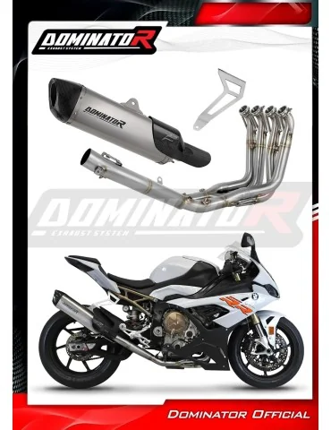 Ligne d'échappement complète Dominator HP6 Titane pour BMW M1000RR (2020-2024) - réf. BW135DFSRF6T