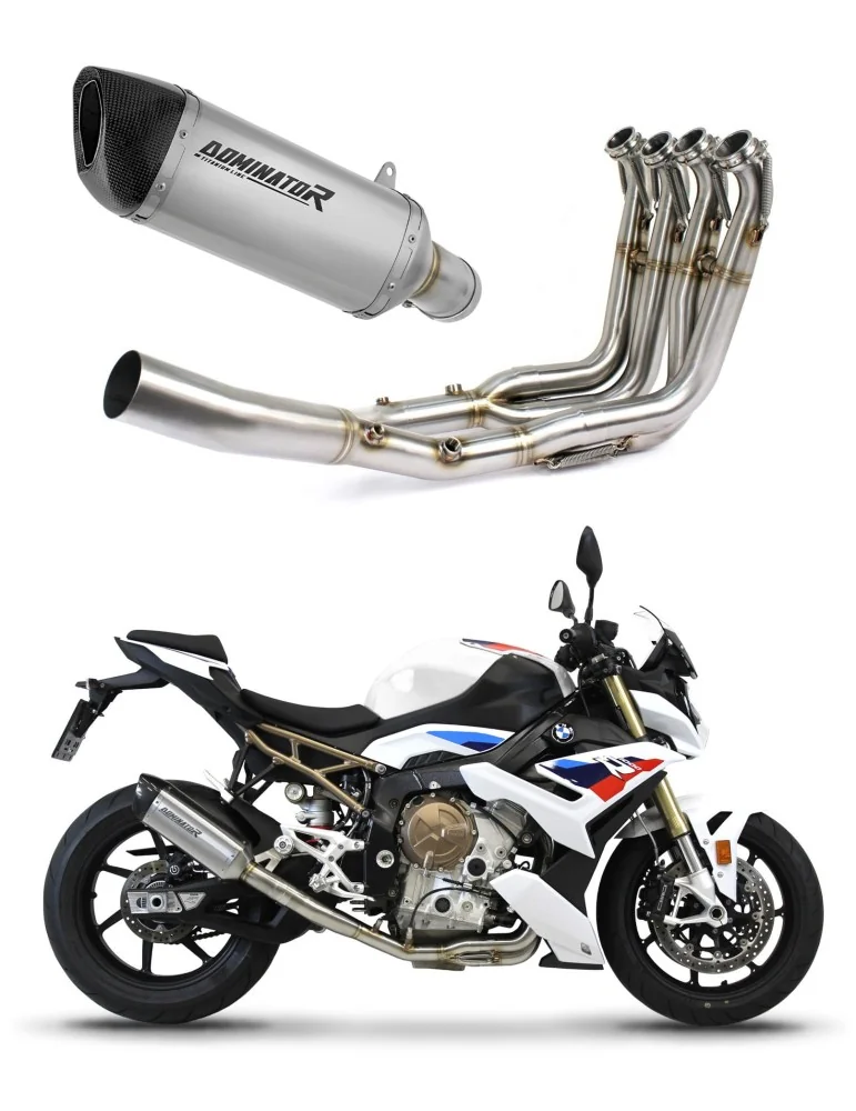 Ligne d'échappement complète Dominator HP6 Titane pour BMW S1000R (2021-2026) - réf. BW134DFSF6T