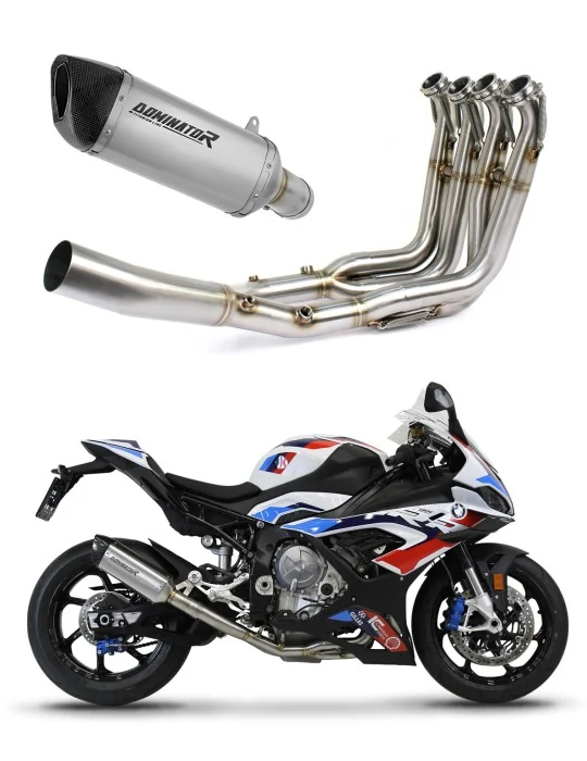 Ligne d'échappement complète Dominator HP6 Titane pour BMW S1000RR 2019-2026, vue 1