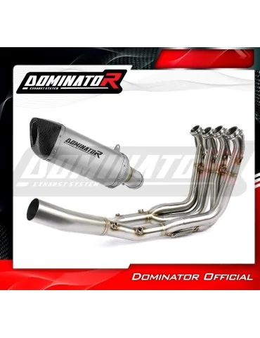 Ligne d'échappement complète Dominator HP6 Titane pour BMW S1000RR (2019-2026) - réf. BW133DFSF6T