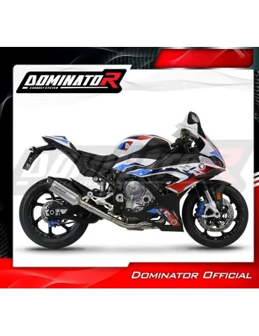 Ligne d'échappement complète Dominator HP6 Titane pour BMW S1000RR (2019-2026) - réf. BW133DFSF6T
