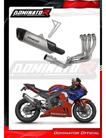 Ligne d'échappement complète Dominator HP6 Titane pour Honda CBR 1000RR-R Fireblade / SP (2020-2024)
