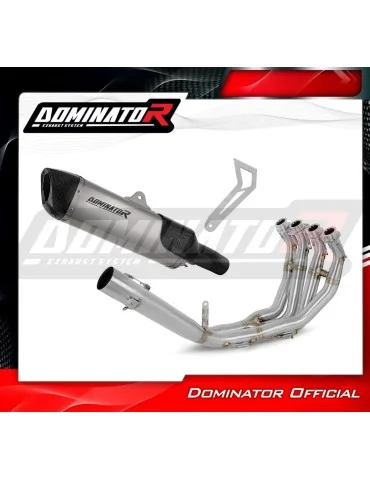 Ligne d'échappement complète Dominator HP6 Titane pour Yamaha YZF R6 (2017-2023)