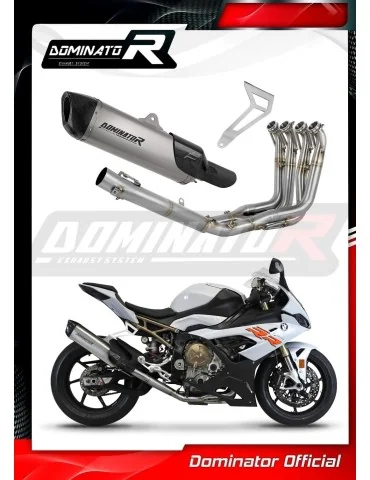 Ligne d'échappement complète Dominator HP6 Titane pour BMW S1000RR (2019-2026) - réf. BW082DFT