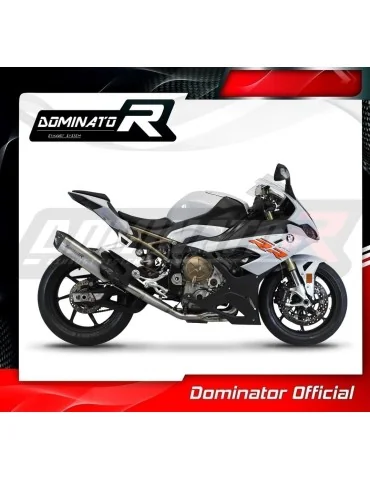 Ligne d'échappement complète Dominator HP6 Titane pour BMW S1000RR (2019-2026) - réf. BW082DFT