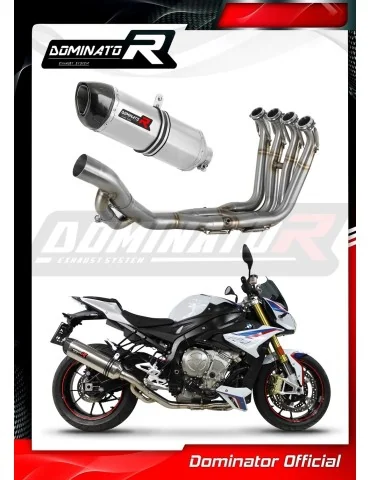 Ligne d'échappement complète inox Dominator HP1 pour BMW S1000R (2017-2020)