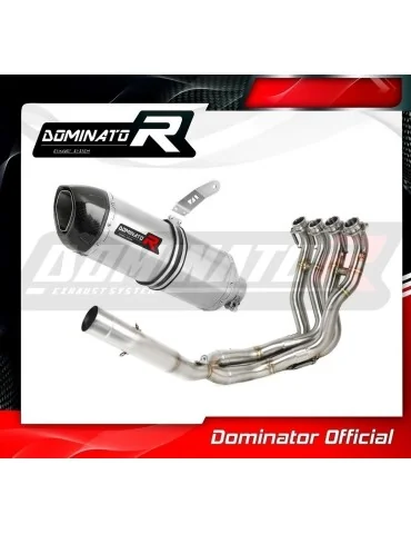 Ligne d'échappement complète inox Dominator HP1 pour Suzuki GSXR 1000 (2017-2021)