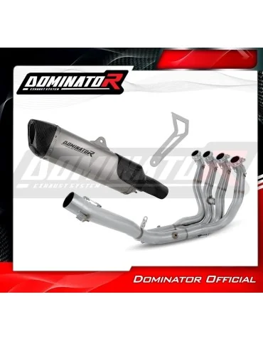Ligne d'échappement complète Dominator HP6 Titane RACE pour Yamaha YZF R1 1000 RN65 (2020-2024)