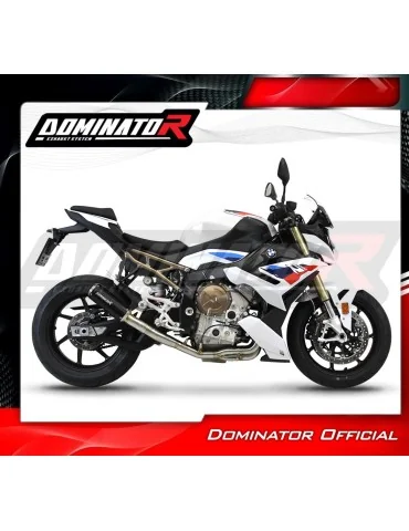 Ligne d'échappement complète inox Dominator GP Noir pour BMW M1000R (2022-2026)