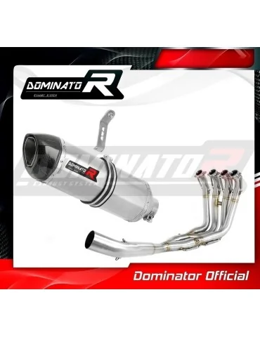 Ligne d'échappement complète inox Dominator HP1 pour BMW S1000RR (2017-2018)