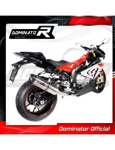Ligne d'échappement complète inox Dominator HP1 pour BMW S1000RR (2017-2018)