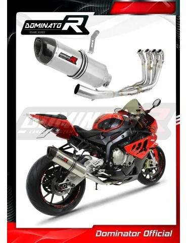 Ligne d'échappement complète inox Dominator HP1 pour BMW S1000RR (2009-2011)