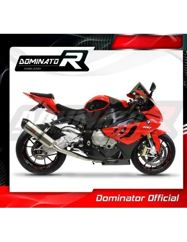 Ligne d'échappement complète inox Dominator HP1 pour BMW S1000RR (2009-2011)