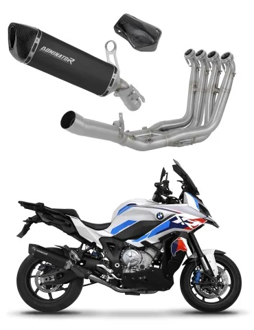 Ligne d'échappement complète inox Dominator HP6 Noir pour BMW S1000XR (2020-2026)
