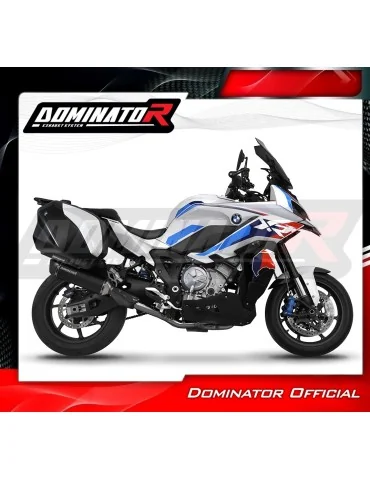 Ligne d'échappement complète inox Dominator HP6 Noir pour BMW S1000XR (2020-2026)