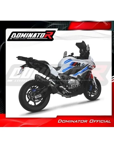 Ligne d'échappement complète inox Dominator HP6 Noir pour BMW M1000XR (2020-2026)