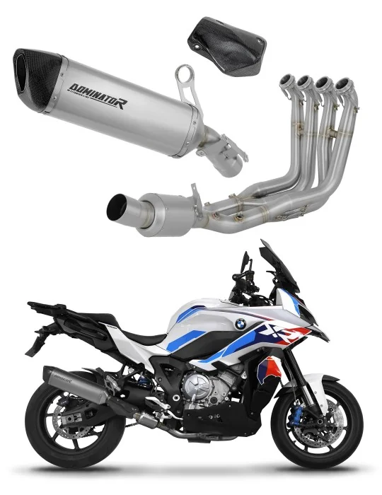 Ligne d'échappement complète Dominator HP6 Titane EX pour BMW S1000XR 2020-2026, vue 1