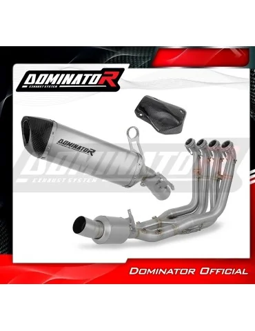Ligne d'échappement complète Dominator HP6 Titane EX pour BMW S1000XR (2020-2026)