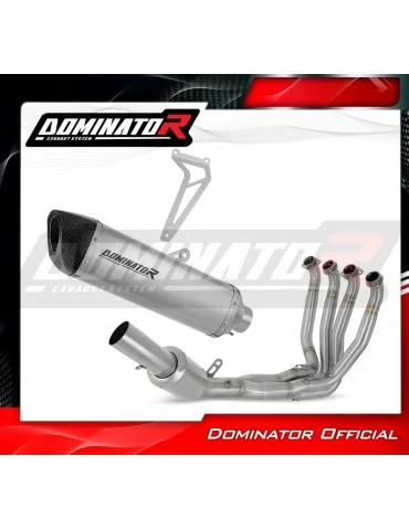 Ligne d'échappement complète Dominator HP6 Titane pour Kawasaki ZX10R / RR (2021-2025)