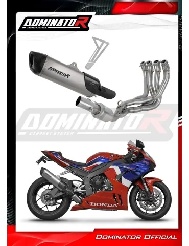 Ligne d'échappement complète Dominator HP6 Titane pour Honda CBR 1000RR-R Fireblade / SP EX (2020-2024)