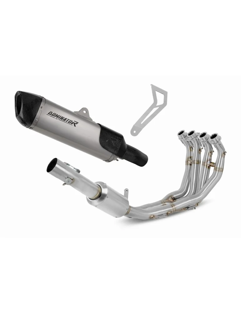 Ligne d'échappement complète Dominator HP6 Titane EX pour Yamaha YZF R6 (2017-2023)
