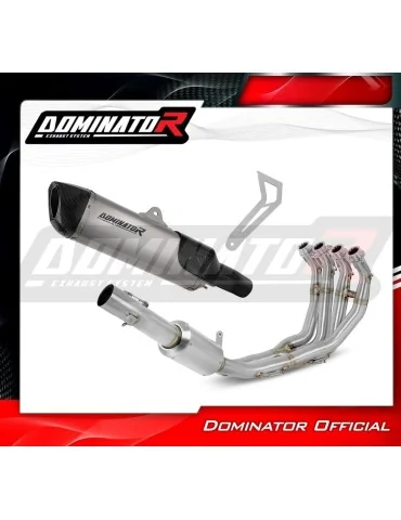 Ligne d'échappement complète Dominator HP6 Titane EX pour Yamaha YZF R6 (2017-2023)