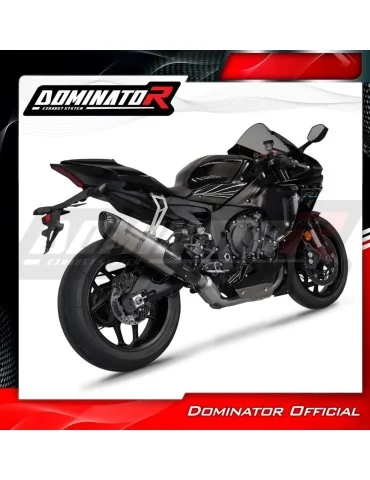 Ligne d'échappement complète Dominator HP6 Titane EX pour Yamaha YZF R1 1000 RN49 (2017-2019)