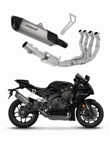 Ligne d'échappement complète Dominator HP6 Titane EX pour Yamaha YZF R1 1000 RN65 (2020-2024)
