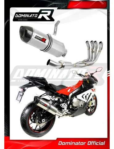 Ligne d'échappement complète inox Dominator HP1 pour BMW S1000RR EX (2017-2018)