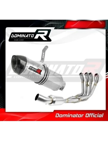 Ligne d'échappement complète inox Dominator HP1 pour BMW S1000RR EX (2017-2018)