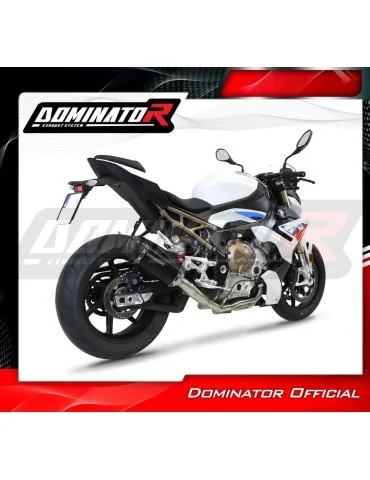 Ligne d'échappement complète inox Dominator HP6 Noir pour BMW M1000R (2022-2026)