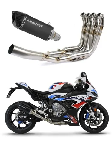 Ligne d'échappement complète inox Dominator HP6 Noir pour BMW S1000RR (2019-2026)