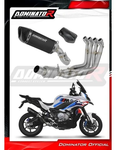 Ligne d'échappement complète inox Dominator HP6 Noir EX pour BMW M1000XR (2020-2026)