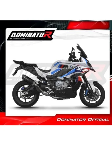 Ligne d'échappement complète inox Dominator HP6 Noir EX pour BMW M1000XR (2020-2026)