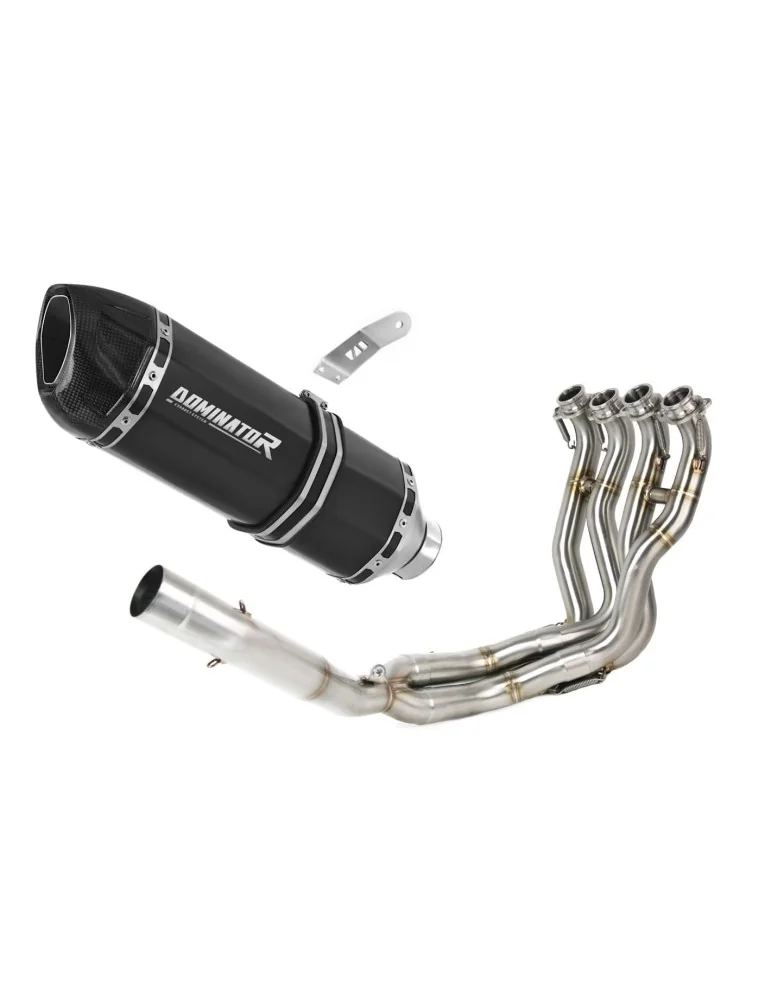 Ligne d'échappement complète inox Dominator HP1 Noir pour Suzuki GSXR 1000 (2017-2021)
