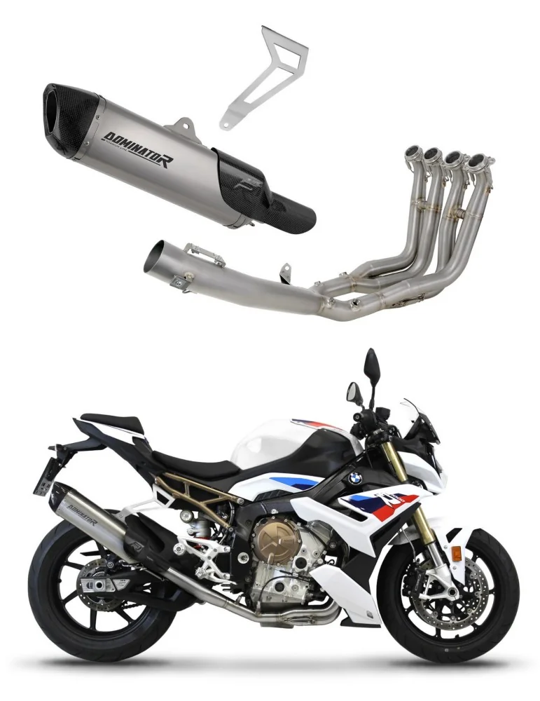 Ligne d'échappement complète Dominator HP6 Titane pour BMW M1000R Titane (2022-2026)