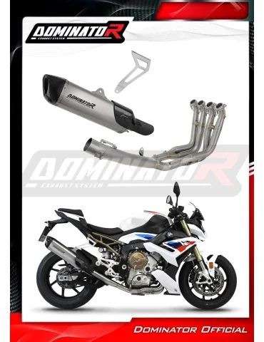 Ligne d'échappement complète Dominator HP6 Titane pour BMW M1000R Titane (2022-2026)